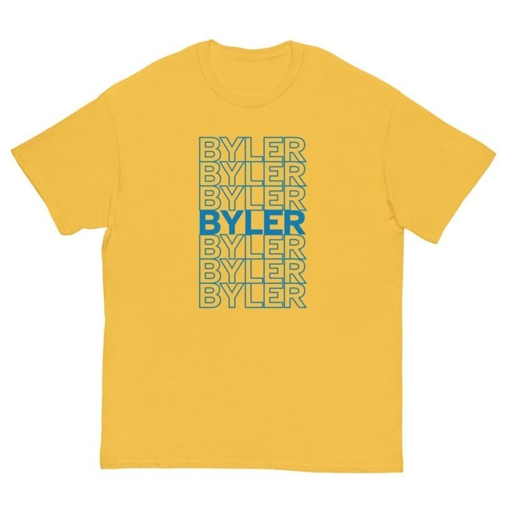 Stranger Byler Blue And Yellow, Will, Mike T-shirt